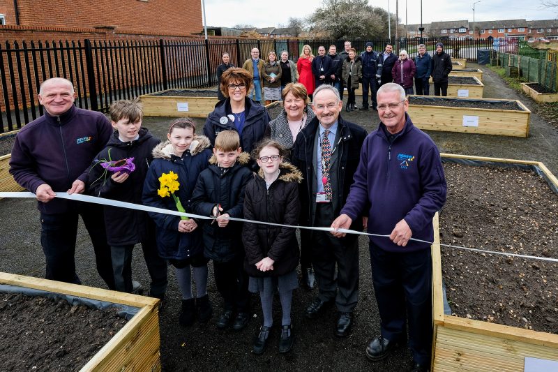 Ballantyne Community Garden project officially opened