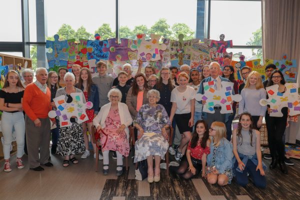 Residents and young people take part in the Jigsaw project