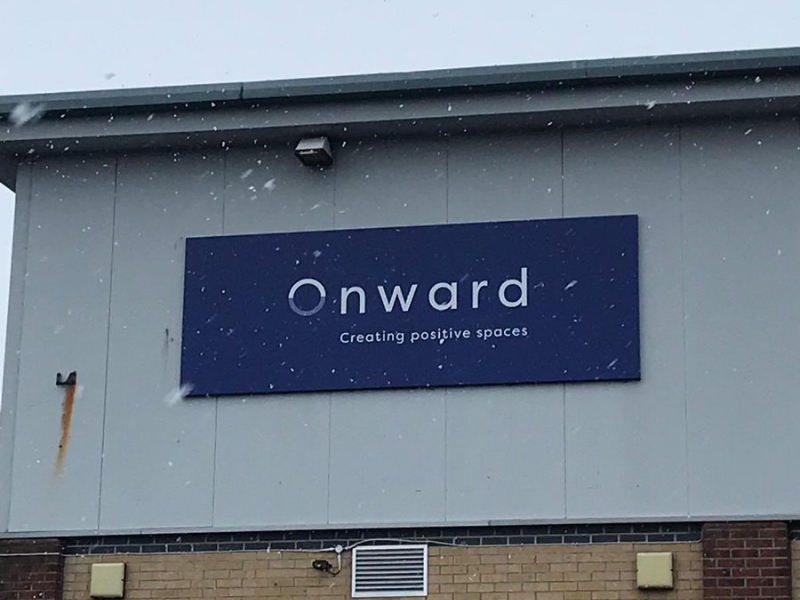 Onward offices in the snow