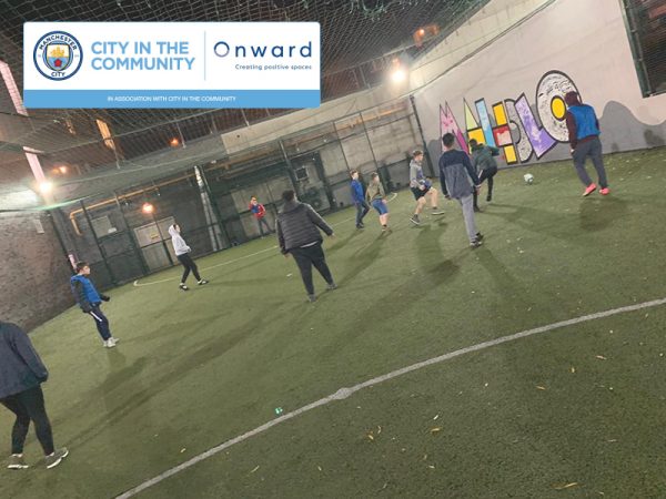 The City Kicks programme at Mahdlo Youth Zone in Oldham
