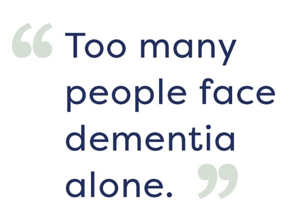 facing dementia alone