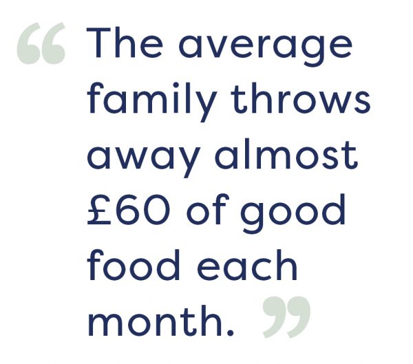 wasting food