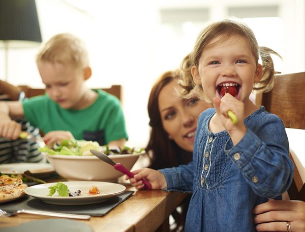 healthy eating family