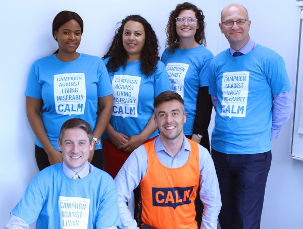 CALM Onward partnership charity