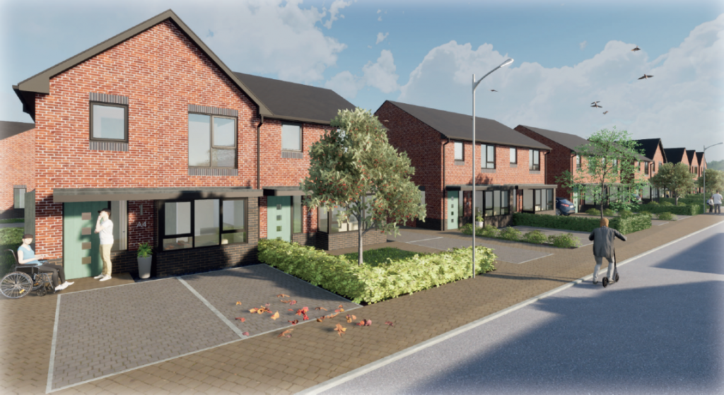 New homes underway in Whitefield Onward